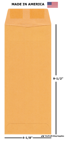 Cashier’s Deposit Report Envelopes – for Stores, Restaurants and Retail Businesses (100 Pack)